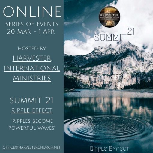 Church Summit 2021 Online - Harvester Reformational Church - Ripple Effect